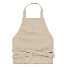 Load image into Gallery viewer, Signature My Drunk Kitchen Logo Embroidered Organic Cotton Apron