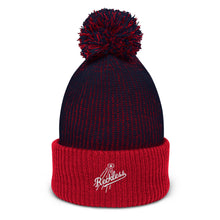 Load image into Gallery viewer, Reckless Logo Embroidered Pom-Pom Beanie