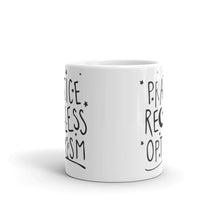 Load image into Gallery viewer, Practice Reckless Optimism Stars Mug