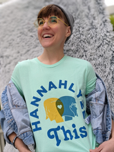 Load image into Gallery viewer, Hannahlyze This Tee - Mint
