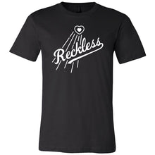 Load image into Gallery viewer, Reckless Logo Unisex Tee (White Ink)
