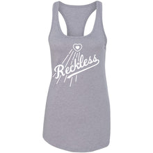 Load image into Gallery viewer, Reckless Logo Racerback Tank (White Ink)
