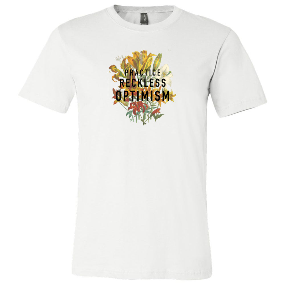 Hannah Hart Practice Reckless Optimism T-Shirt Hannah Hart Practice Reckless Optimism T-Shirt