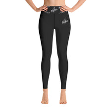 Load image into Gallery viewer, Reckless Logo Yoga Leggings (Black)
