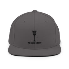 Load image into Gallery viewer, My Drunk Kitchen Logo Embroidered Snapback Hat
