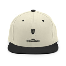 Load image into Gallery viewer, My Drunk Kitchen Logo Embroidered Snapback Hat
