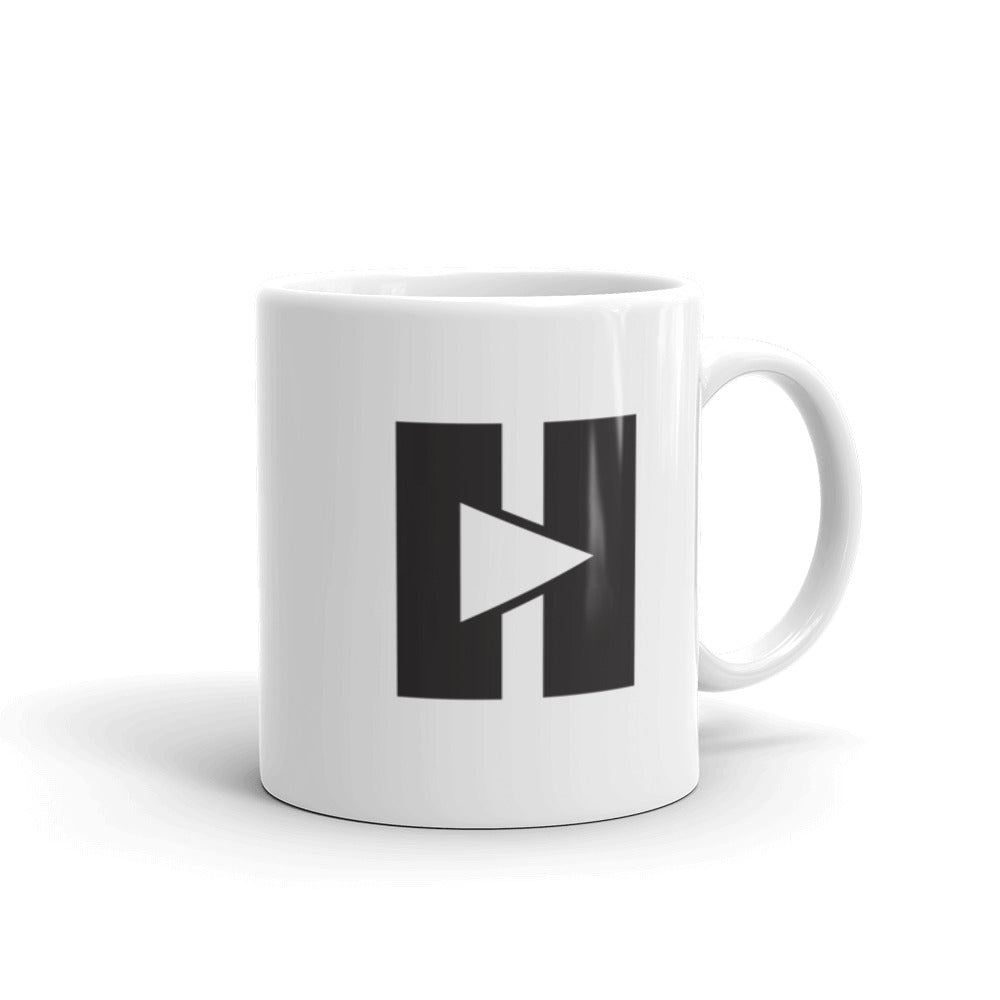 Play/Pause Logo Mug