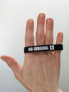 No Judging Wristband